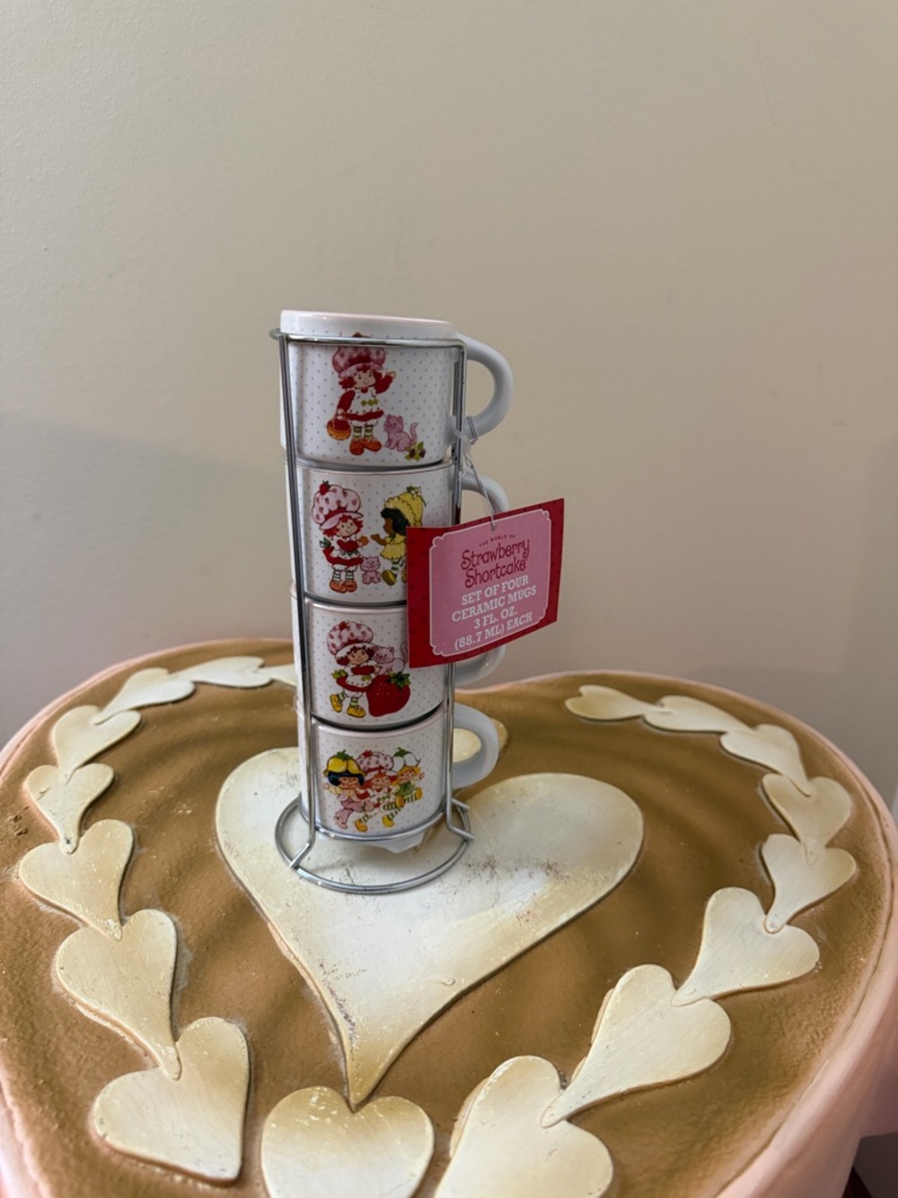 Strawberry Shortcake & Friends Ceramic Mini Mug Set
